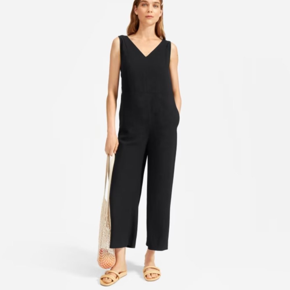 Everlane Japanese GoWeave Essential Jumpsuit GUC